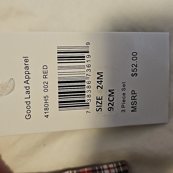 Boy 3 Piece Set Size 24M - Picture 4 of 4